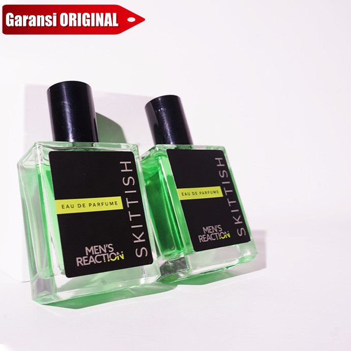 Parfum Men's Reaction Parfum Skittish Dengan 3 Aroma Sekaligus