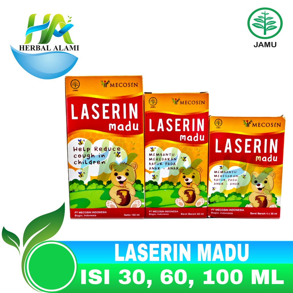 Laserin Madu - Obat Batuk Anak Anak