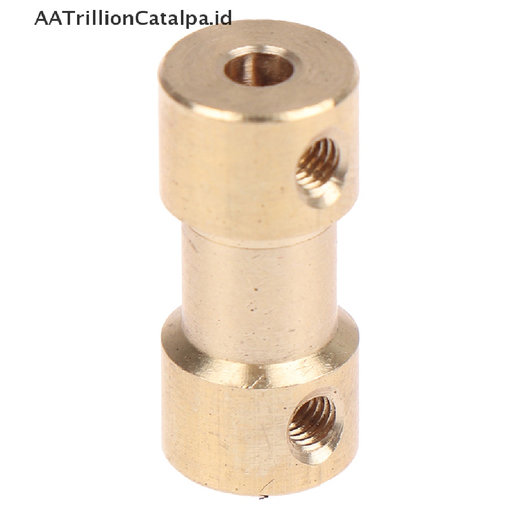 Aatrillioncatalpa Konektor Shaft Motor Bahan Kuningan Ukuran 2-6mm