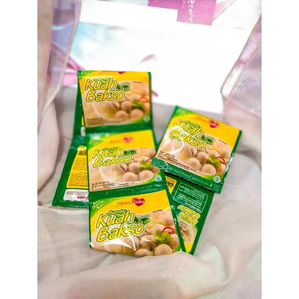 

Bumbu Kuah Bakso MamaSuka Renteng 6 x 8 gr