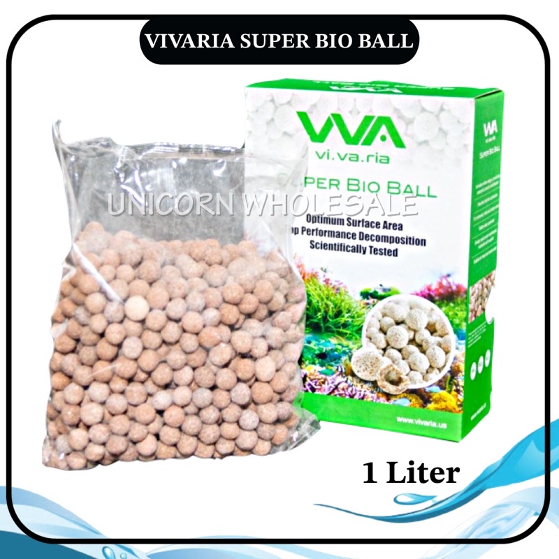 VIVARIA SUPER BIO BALL MEDIA FILTER RUMAH BAKTERI AQUARIUM LAUT DAN AIR TAWAR