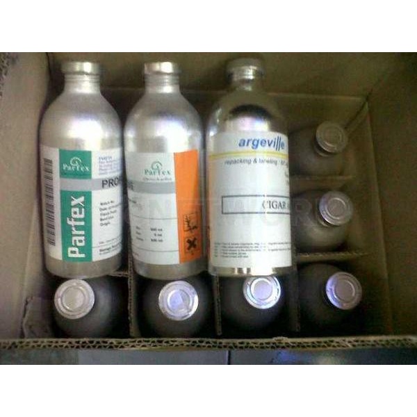 Botol Alumunium Bibit parfum - 500ml (Bekas)