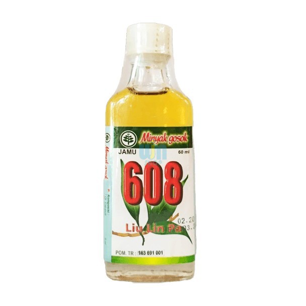 Minyak Gosok 608 Liu Lin Pa Ukuran 60 ml Khas Makassar