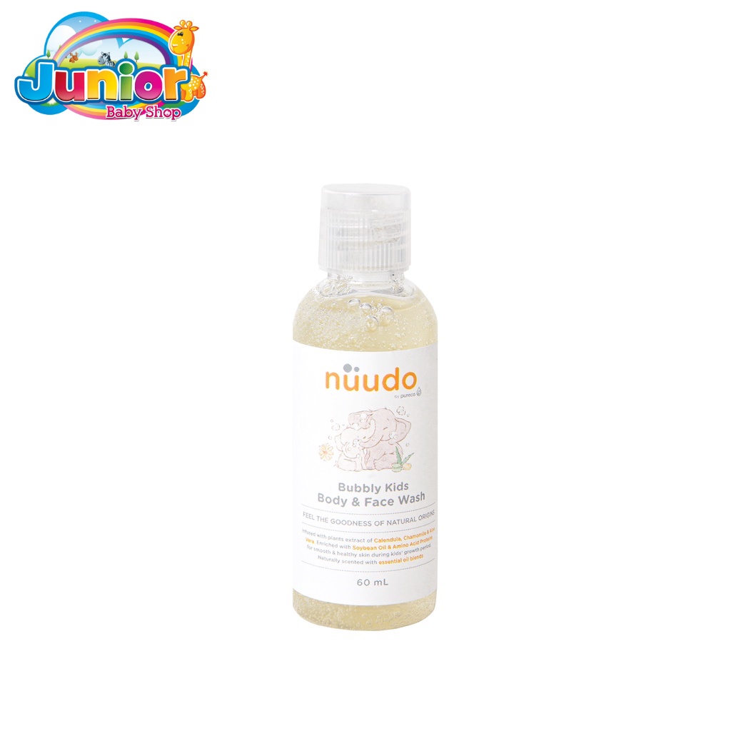 Nuudo Bubbly Kids Body&amp;Face Wash