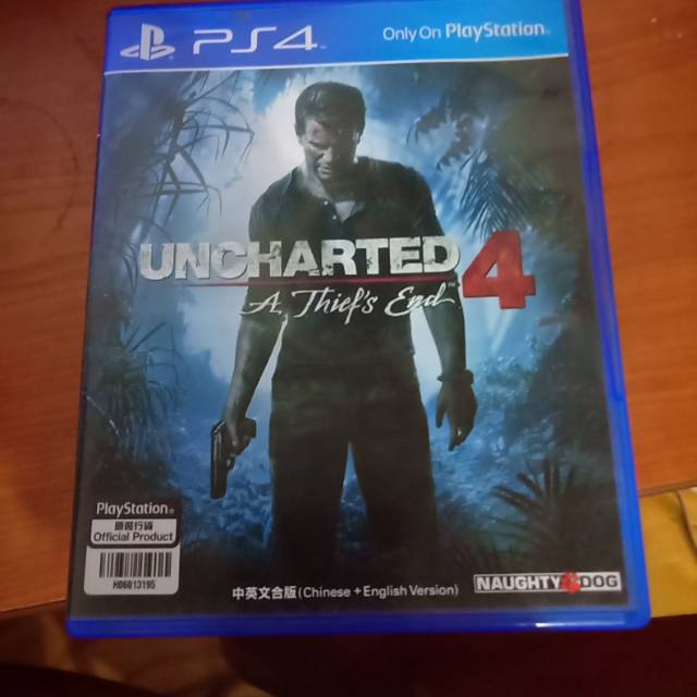 Kaset PS 4 Uncharted 4 seken
