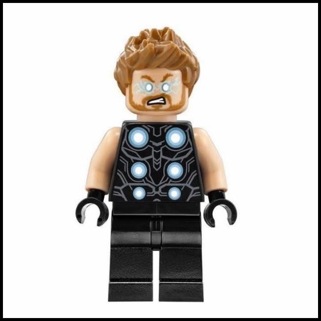 Lego Minifigure Superheroes Infinity Wars Thor Partout Set 76102