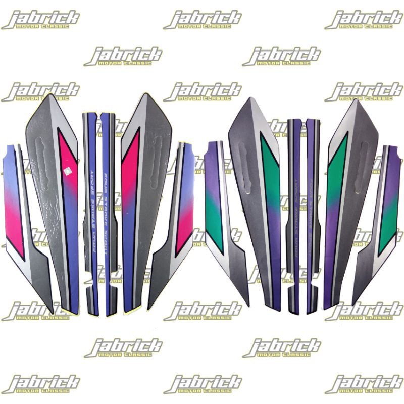Striping Stiker Lis Standar Honda GL MAX 1993