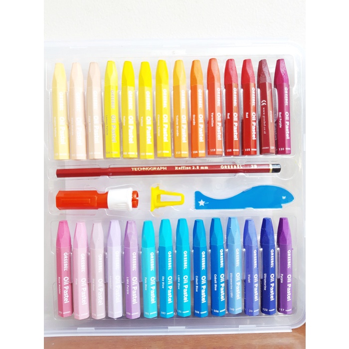 

Promo Bulan Ini Crayon / Oil Pastel Grebel 55 Warna Trendi