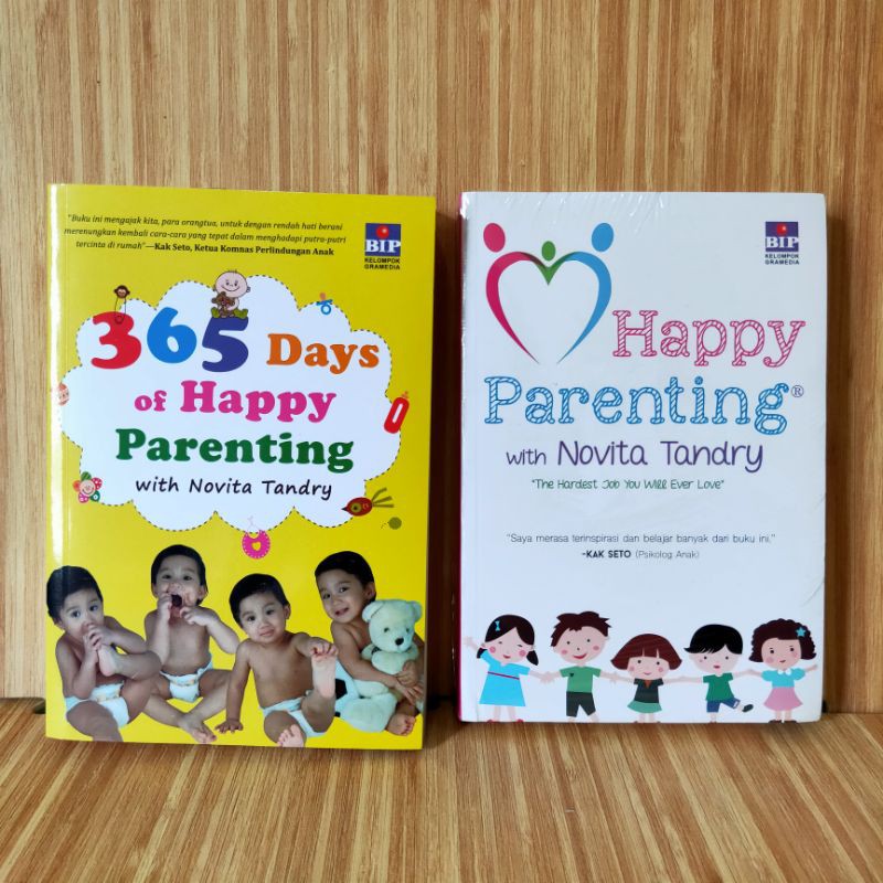 Jual Happy Parenting With Novita Tandry ( Buku Bacaan Parenting ...