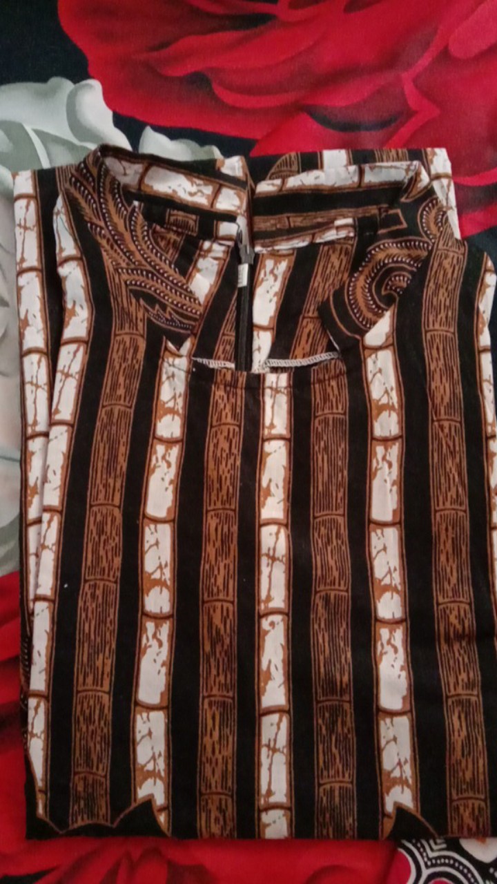 Batik Couple_maora Sania Ruffle Batik Couple Ori Ndoro Jowi Dnt Garansi