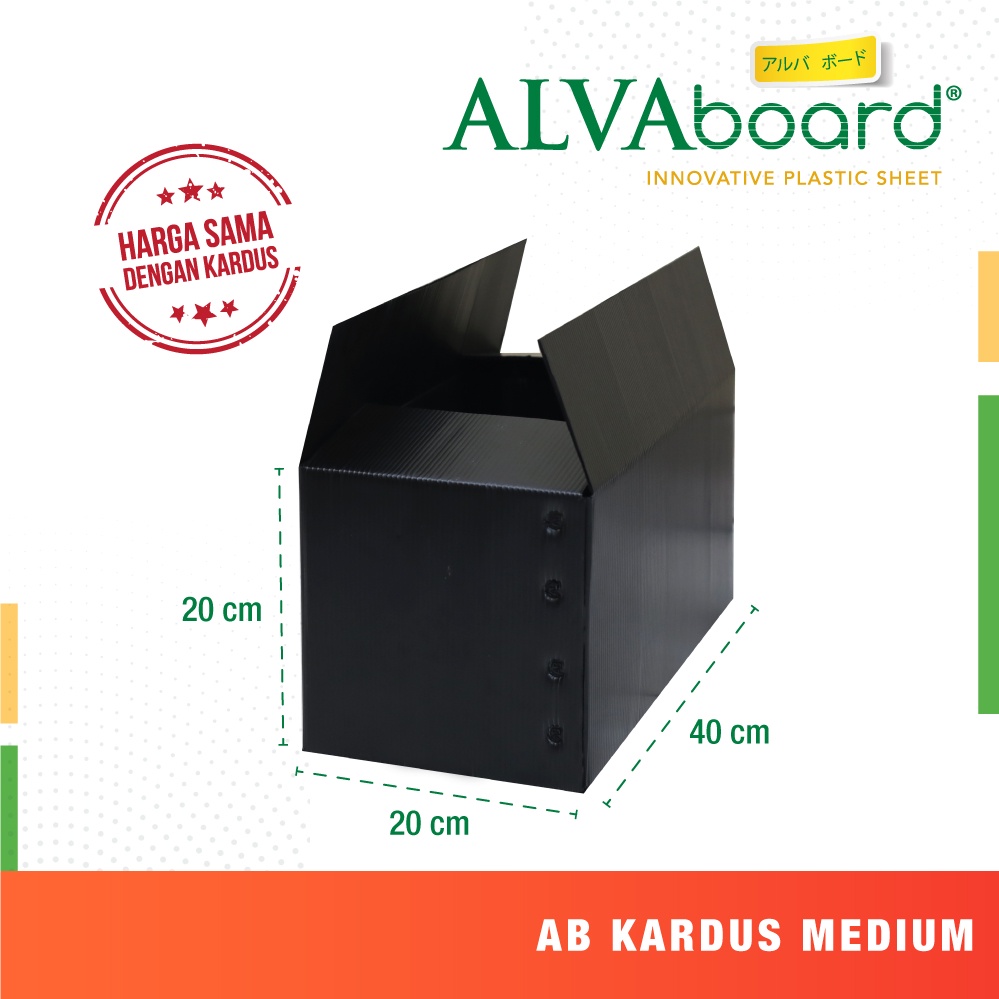 ALVAboard Kotak Pengiriman Box Pindahan Ukuran 40x20x20 Cm