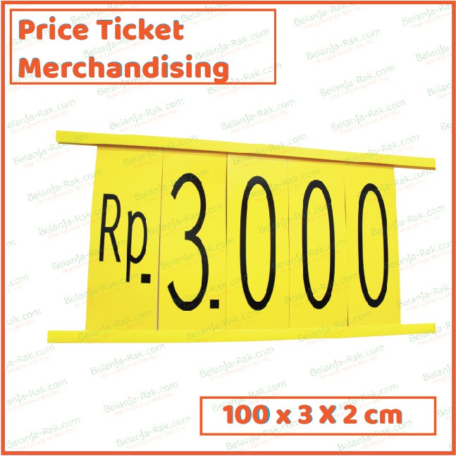 

Price Ticket Merchandising Promosi Toko