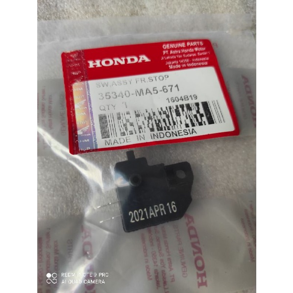 switch rem kanan supra grand vario beat-35340-MA5-671