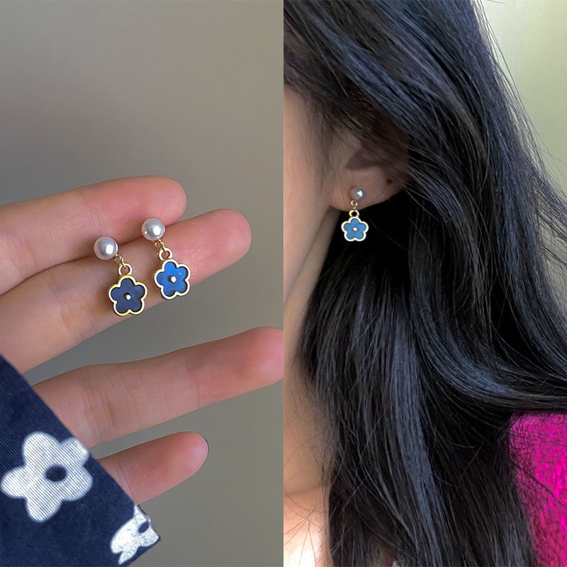 Kecil dan serbaguna bunga anting-anting untuk wanita Musim Panas Khusus bunga desain sederhana kecil