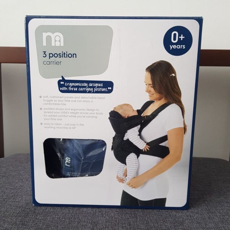 carrier mothercare 3 position/gendongan mothercare