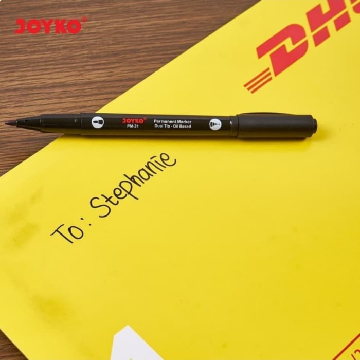 

JU4L Spidol Permanent JOYKO PM31 Dual TIP/Spidol Permanen/Permanent Marker !o>