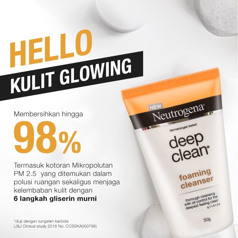 Neutrogena Deep Clean Brightening Foaming Cleanser