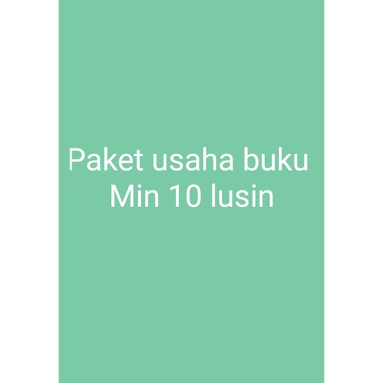 

paket usaha buku tulis