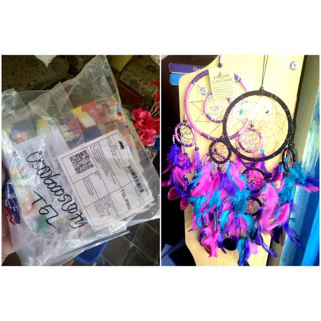 Dreamcatcher 11cm Sunpinkvioletbells Dream Catcher ( Hiasan Dinding )