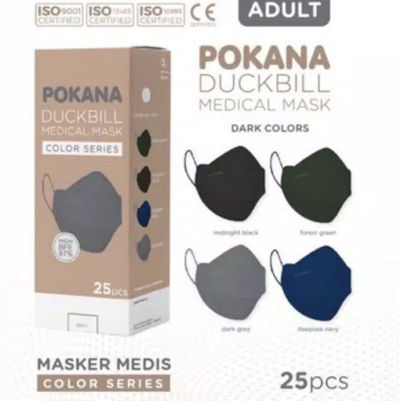 SENSI POKANA NEPPI Duckbill KN95 Face Mask ISI 12 20 25 30 50