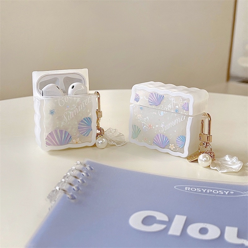 Rainbow Mermaid Softcase for Airpods 1/2 Pro 3 Case Airpods Lucu