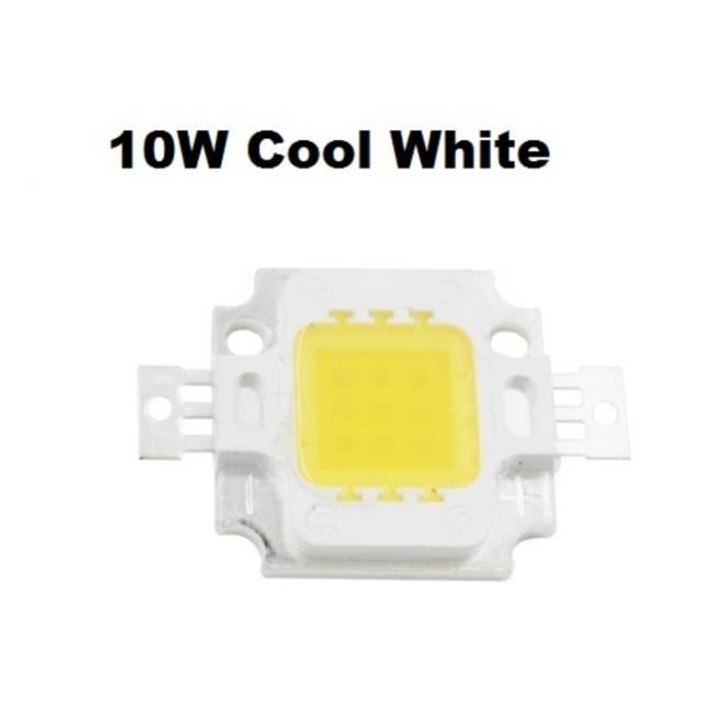 High Power LED 10W Putih Cool White HPL 10Watt COB 10 W Watt