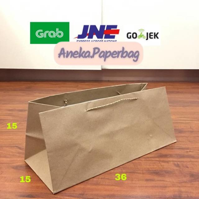 

Paperbag Brownies Polos 36x15x15 Tas Brownies Tas Kue Terlaris