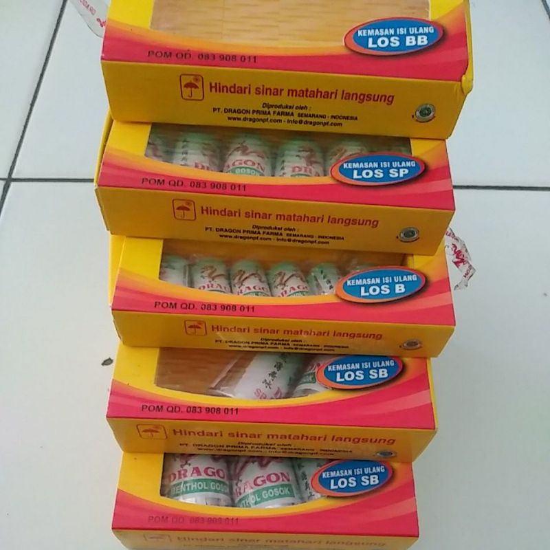 Dragon Menthol Obat Gosok (isi ulang)