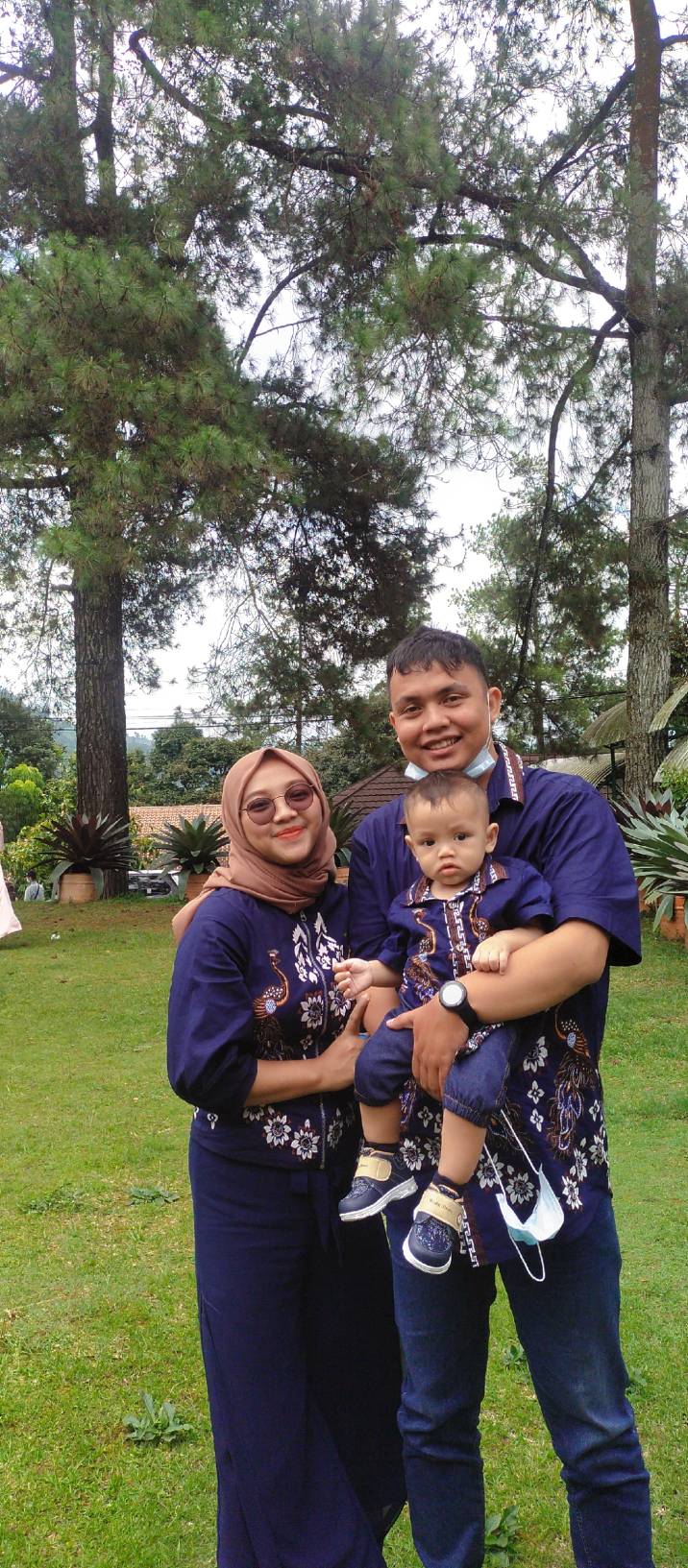 Kemeja Batik Anak 001 Jm - Dres Batik Anak - Kemeja Merah