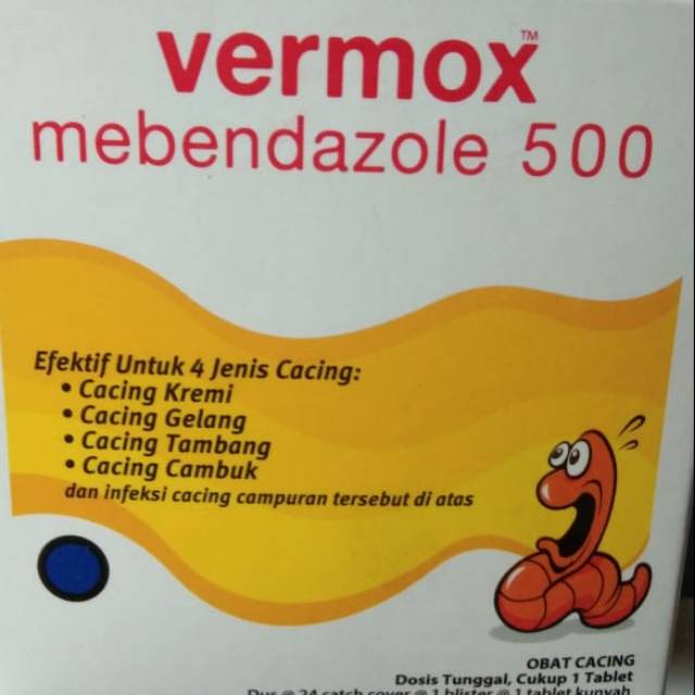 Vermox obat cacing