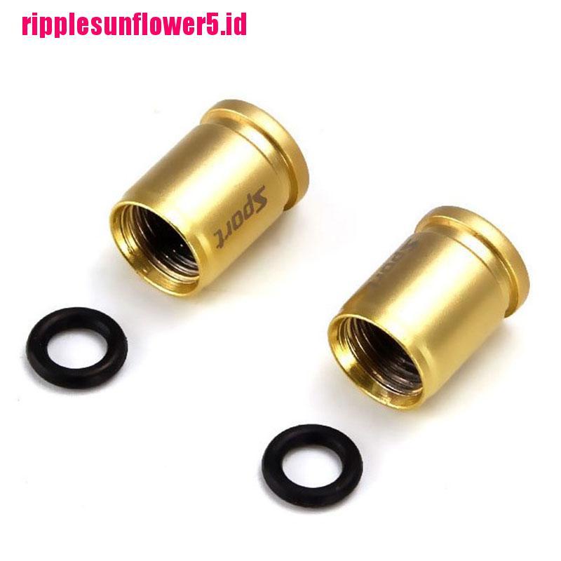 # Kaos T-Shirt Wanita Lengan Pendek Motif Print #4pcs Tutup Pentil Ban Mobil Bahan Titanium Anti Maling