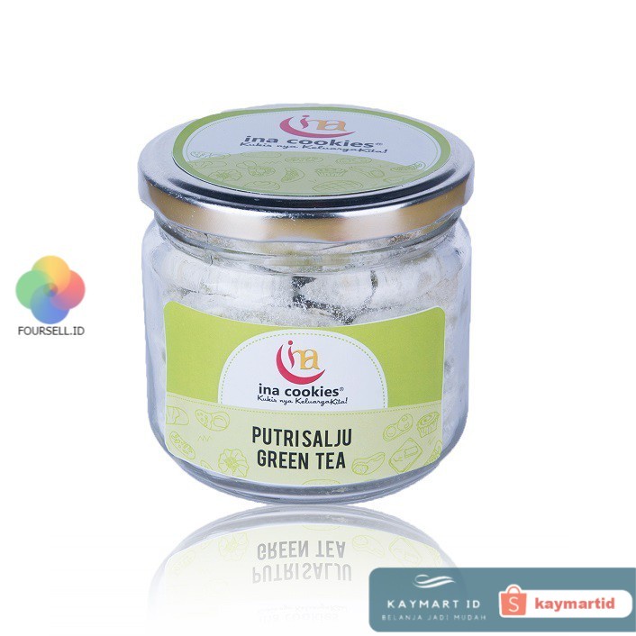 

Ina Cookies - Ina Cookies - Putri Salju GreenTea JAR Ina Cookies Kue Kering Oleh Oleh Bandung