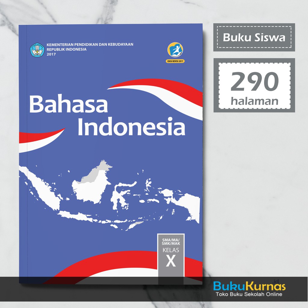 Buku Paket Bahasa Indonesia Kelas 10 Revisi 2019 | Bagikan Kelas