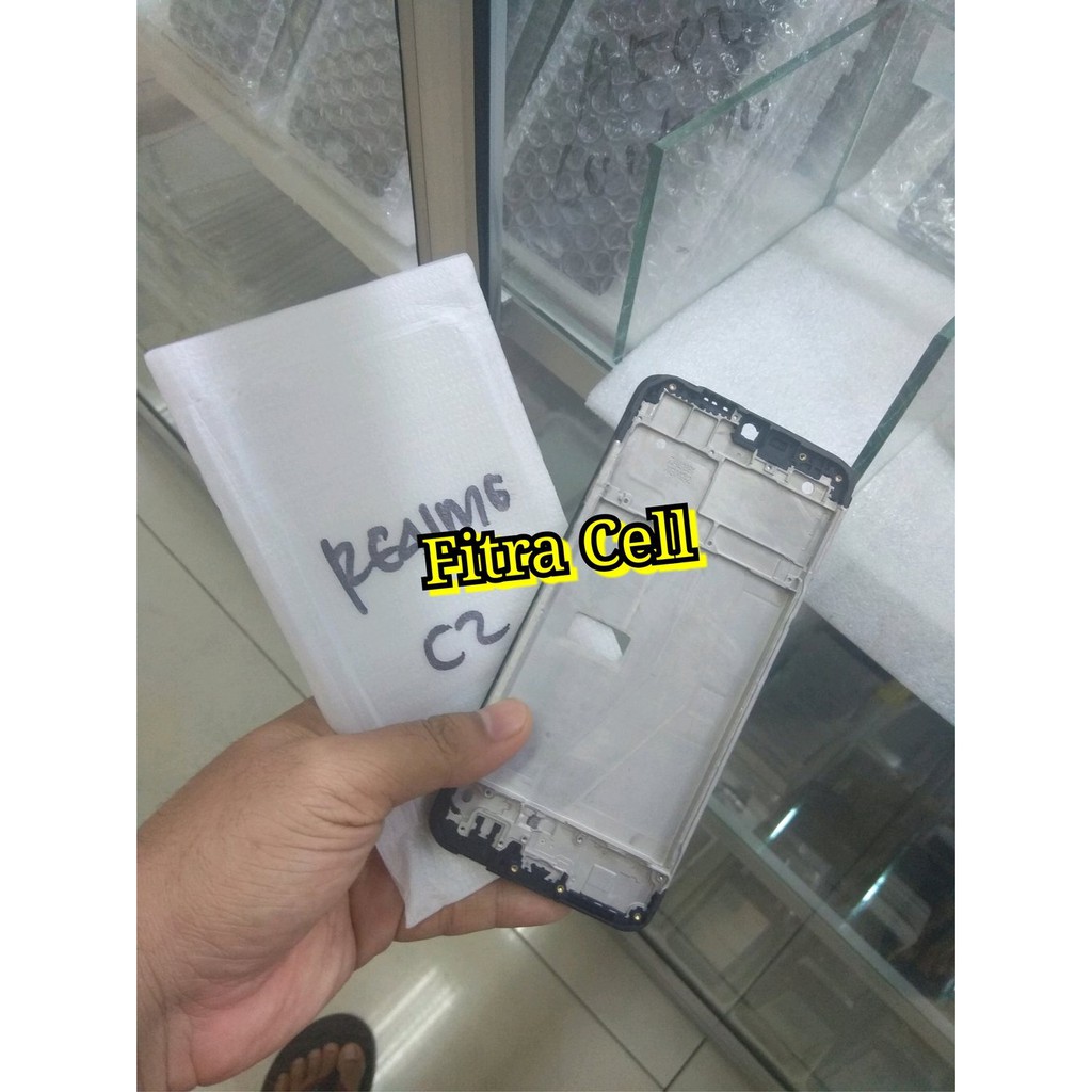 Tulang Tengah Tatakan Lcd Frame Realme C2 ORI