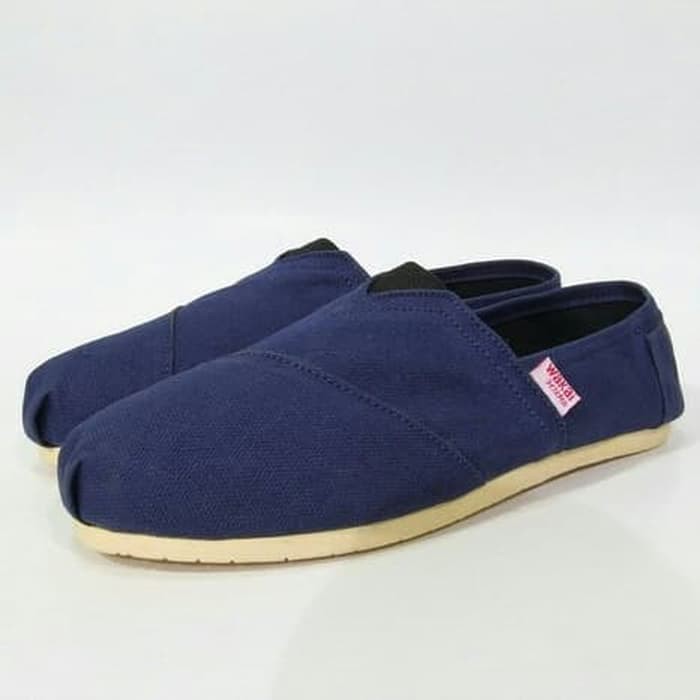 wakai navy full pria wanita cocok untuk kerja dan santai ukuran 36-43