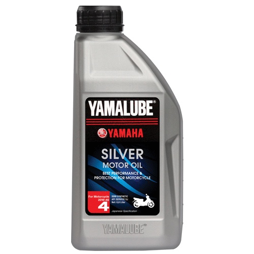 Oli Motor Yamalube Silver 800 ML SAE 20W-40 Oli Motor Bebek 4Tak