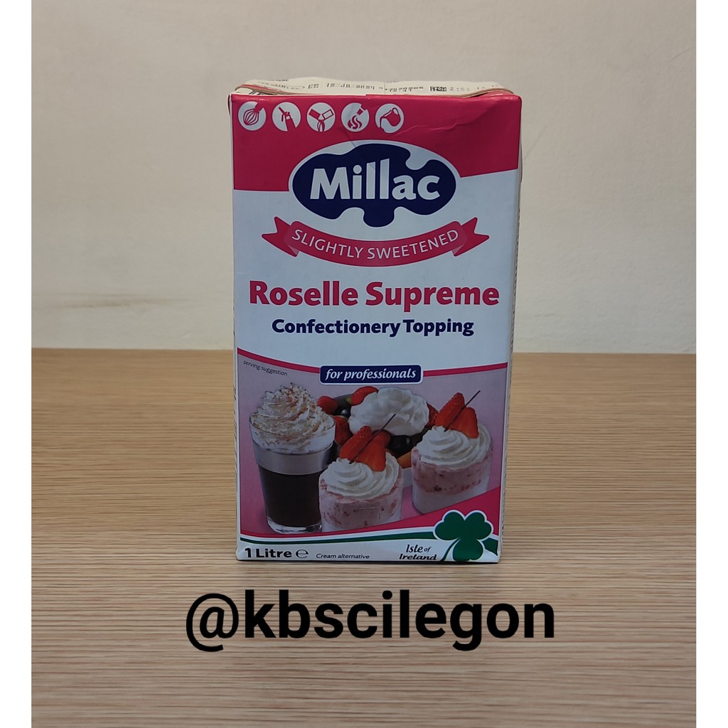 

Millac Roselle Supreme Whipping Cream Kemasan 1kg