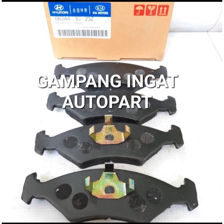 Kampas Rem Depan Brake Pad KIA Timor DOHC SOHC 1set Kanan Kiri