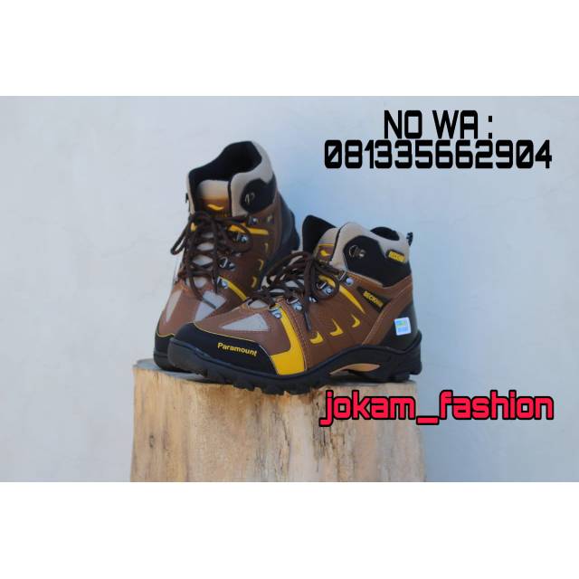 ( BISA COD ) SEPATU BOOTS SAFETY BECKHAM PARAMOUNT SAFETY TRACKING
