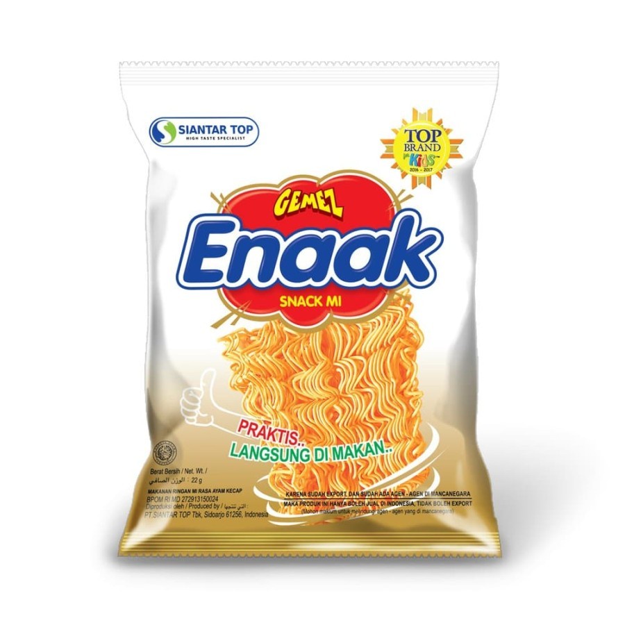 

Mie Gemez Enaak Praktis Langsung Dimakan 22 gram (1 pc)