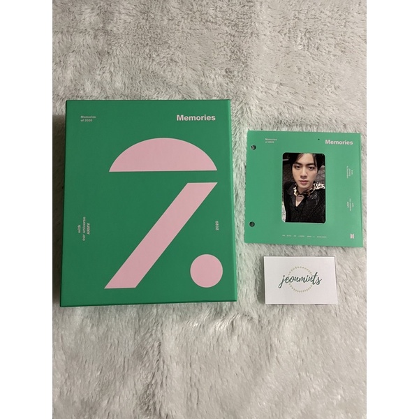 [READY STOCK] BTS Memories 2020 Bluray Fullset with Jin PC + POB BR Photocard RPC Jungkook V RM Jhop
