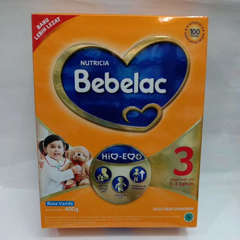 Bebelac 3 madu/ vanila 200-400 gr