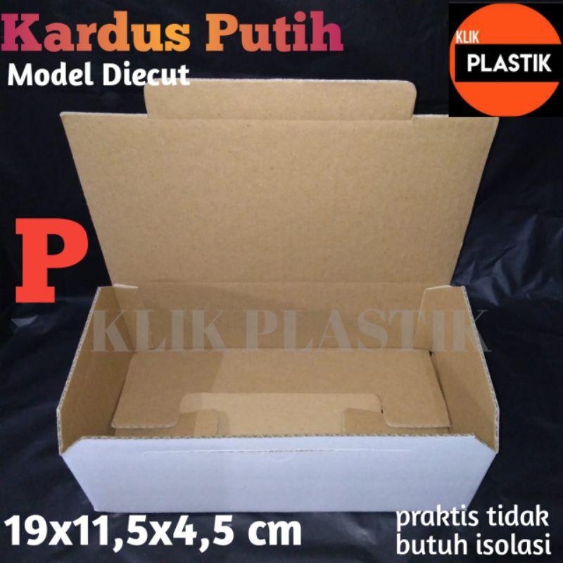 

KARDUS P PUTIH 19x11,5x4,5cm KARTON BOX KOTAK HP AKSESORIS PACKING