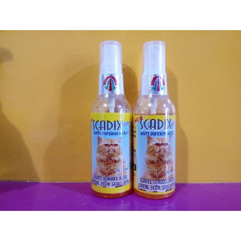 SCADIX spray obat jamur scabies koreng demodex 60