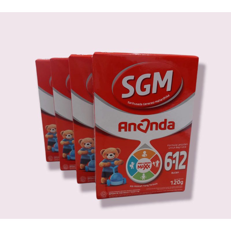 SGM ANANDA susu pormula (6-12 bulan 120 gram)
