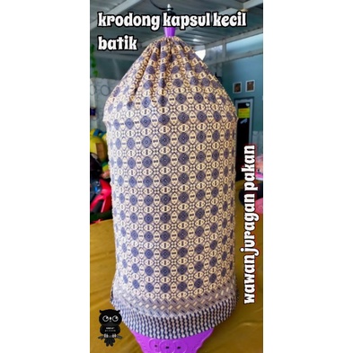 kerodong krodong batik heloped kandang kapsul kecil