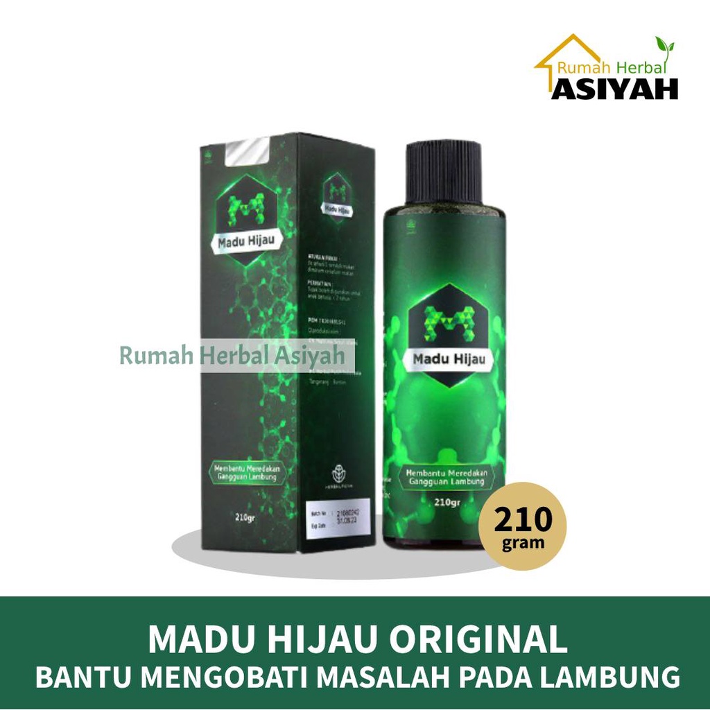 MADU HIJAU - madu hijau herbal lambung, obat lambung Maag Kronis Asam Lambung gerd dan Mual