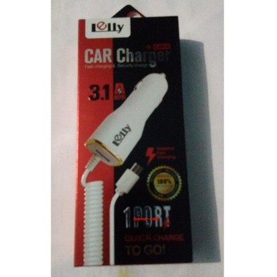 CAR CHARGER LELLY ( Casan HP Di Mobil )