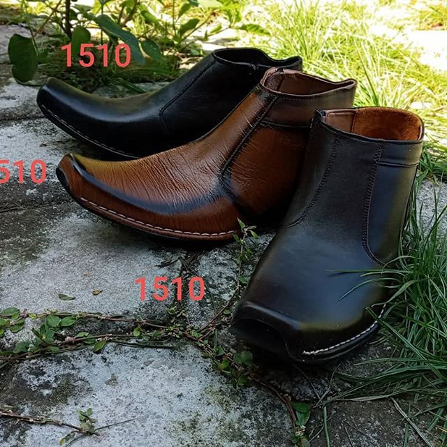 Sepatu Boot Pantofel Pria - Kulit Asli