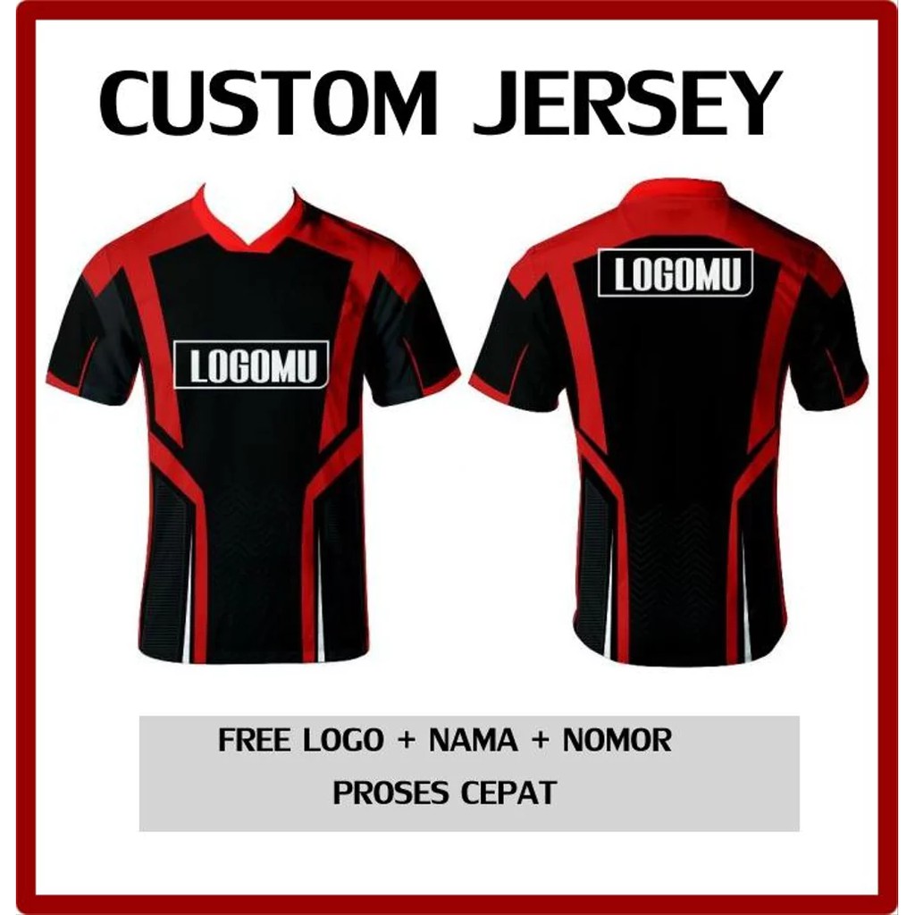 Baju Kaos Jersey Gaming ESports 829 Printing Custom